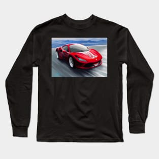 Ferrari F8 Tributo Long Sleeve T-Shirt